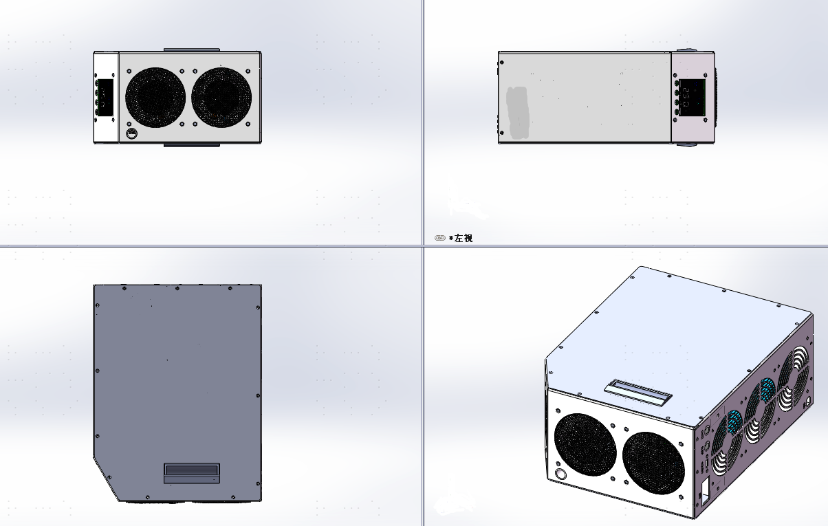 1600W主動降溫系統